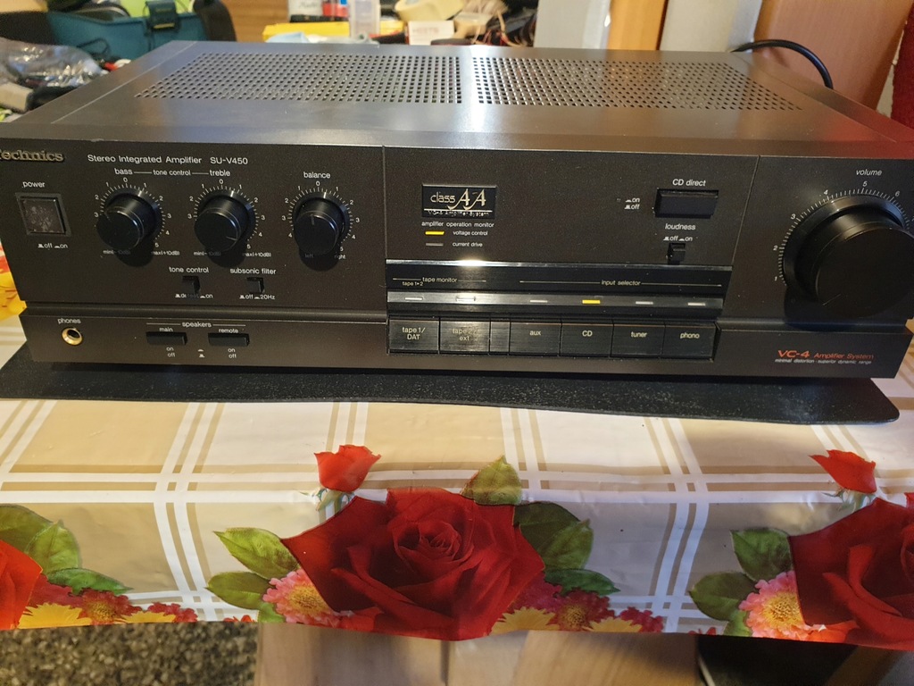 TECHNICS SU-V450e wzmacniacz stereo vintage