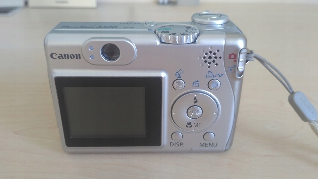 CANON POWERSHOT A530 W IDEALNYM STANIE 8459459383 oficjalne