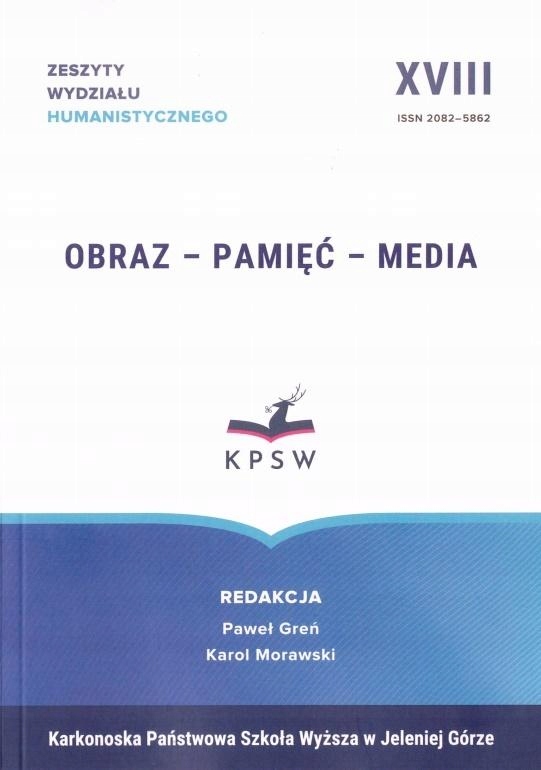 ZESZYTY WYDZIAŁU HUMANISTYCZNEGO Z.XVIII OBRAZ...