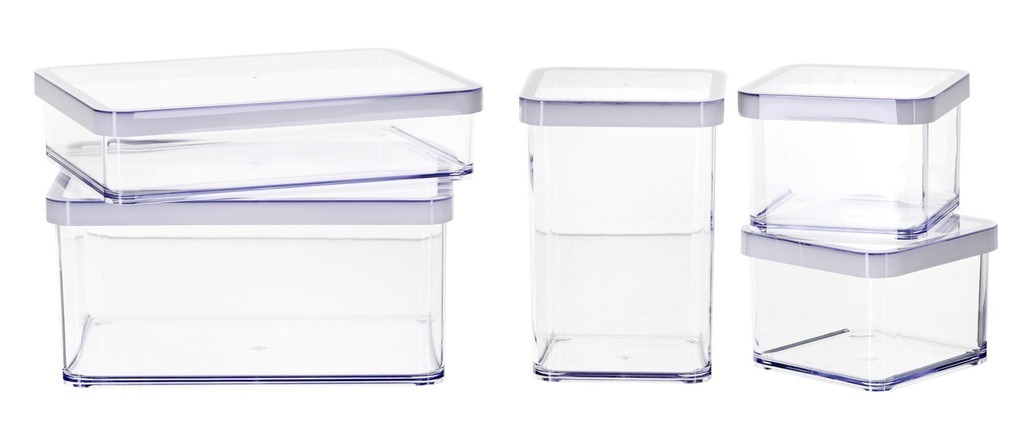 Rotho Zestaw pojemników LOFT5 el.