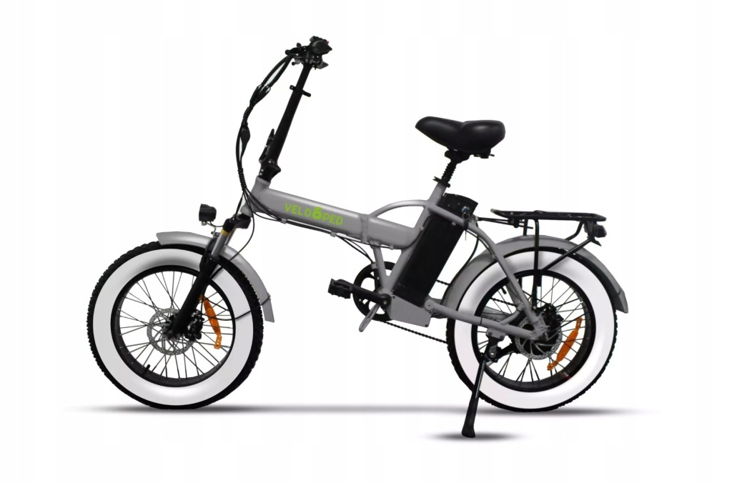 Rower elektryczny Duke SF aluminium szary 250 W