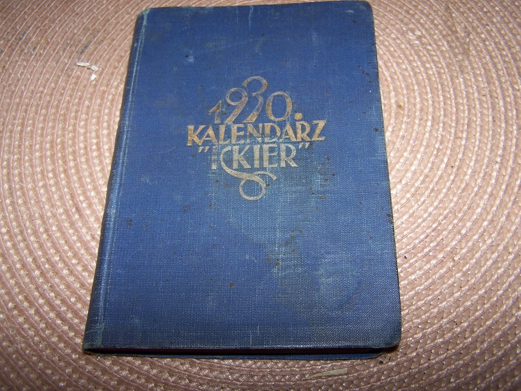 KALENDARZ z 1930 roku