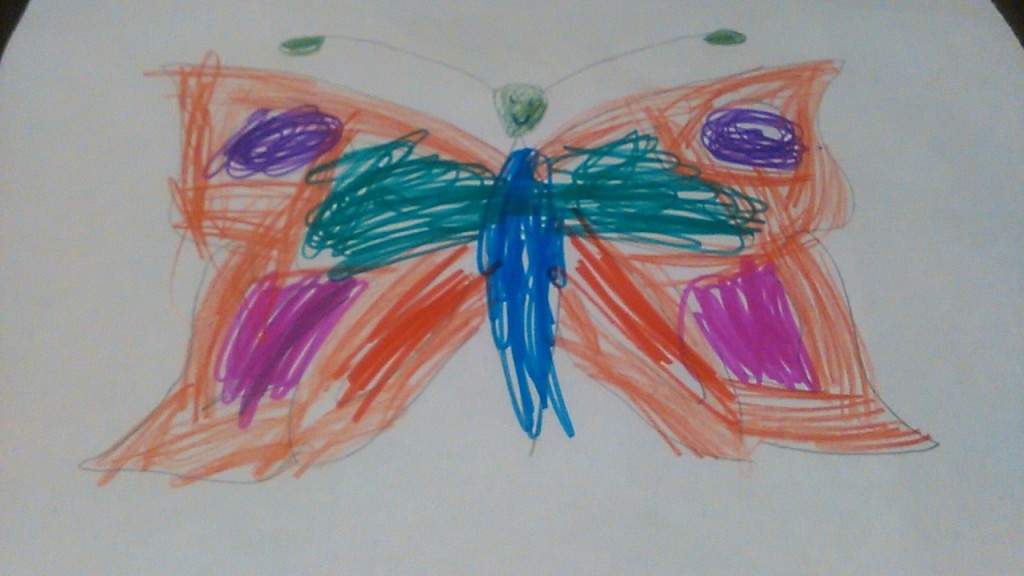 Rysunek motylka