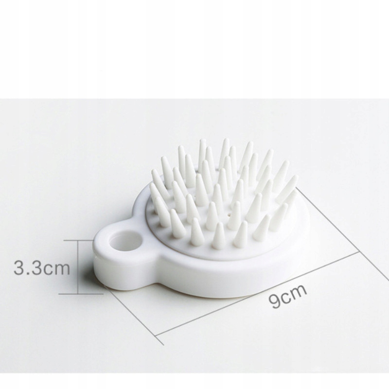 Silicone Wash Hair Brush Soft Material Scalp Itch 13240486784