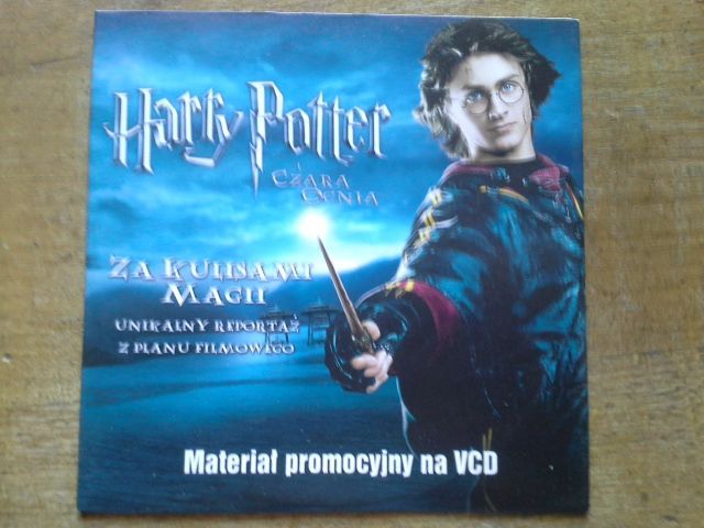 Harry Potter -Czara ognia - materiał promocyjny CD