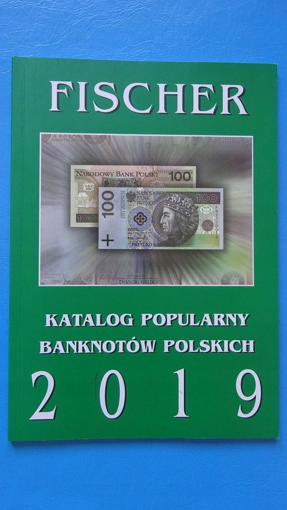 katalog banknotów A.Fischer 2019