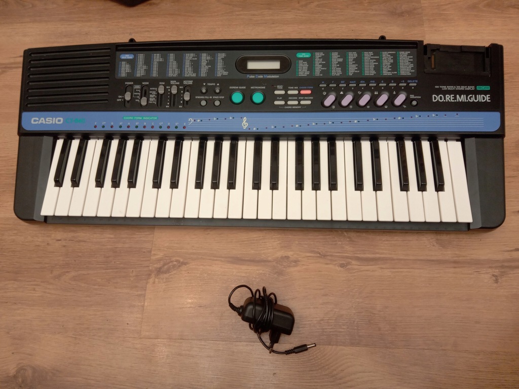 Keyboard Casio CT 840 Do Nauki Zasilacz 14577735541 oficjalne archiwum Allegro