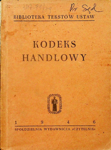 Kodeks handlowy 1946 r.