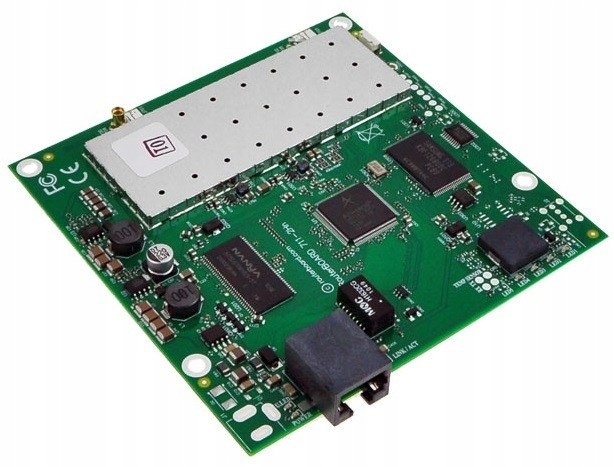 MIKROTIK RB711-2HN ROUTERBOARD 400MHZ, 32MB, 1XFE,