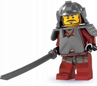 LEGO Minifigures SERIA 3 8803-04 Samuraj