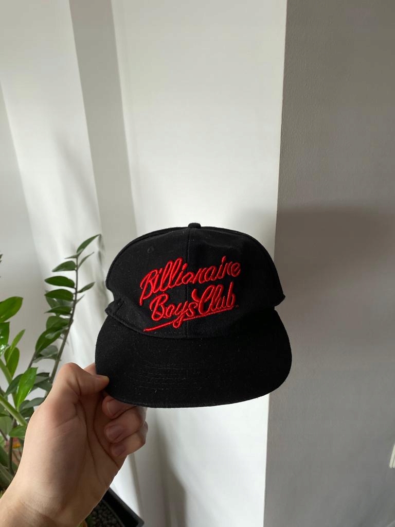 BILLIONAIRE BOYS CLUB CZAPKA CZARNA BIG LOGO