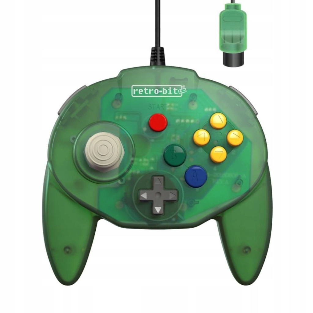 Pad Nintendo 64 Retro-Bit Forest Green