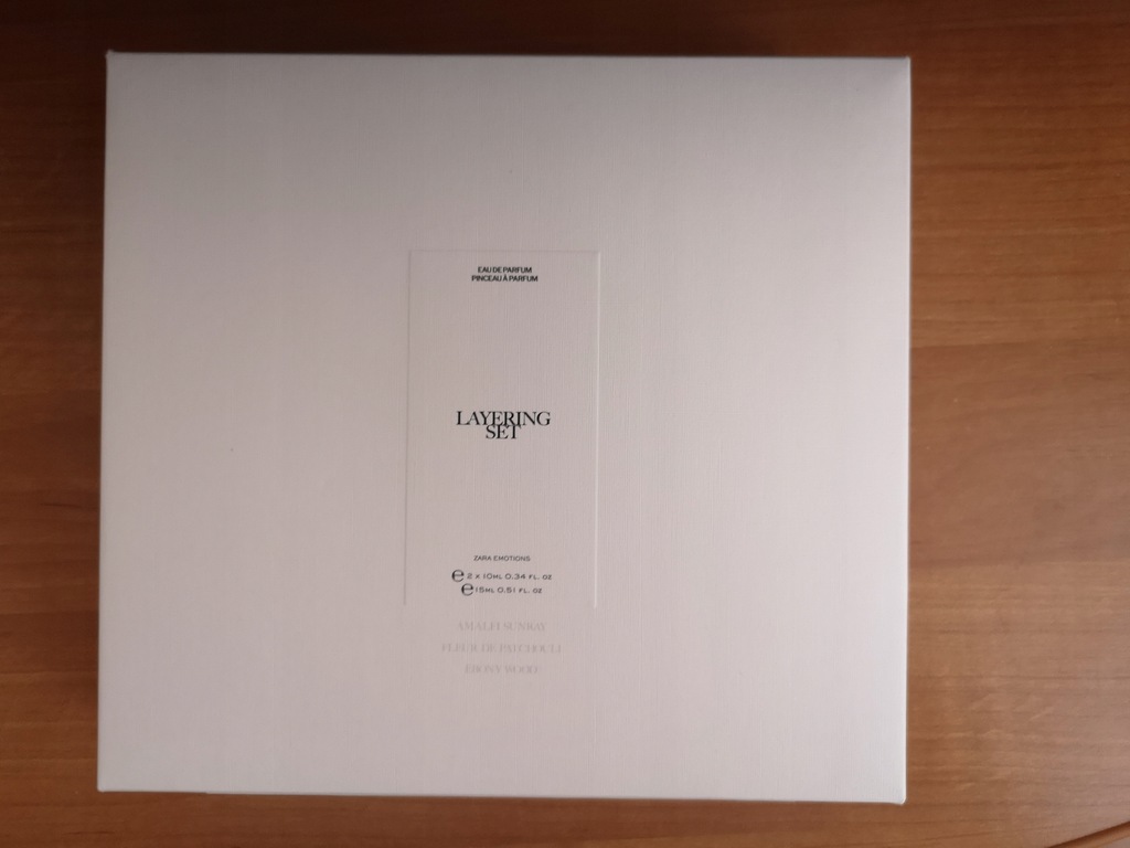 ZARA JO MALONE zestaw Ebony Wood Patchouli Amalfi 13858875812