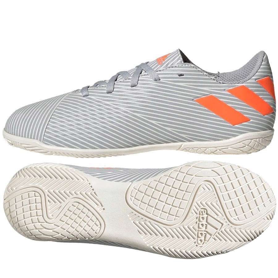 Buty adidas Nemeziz 19.4 IN J EF8307 SZARY; 36