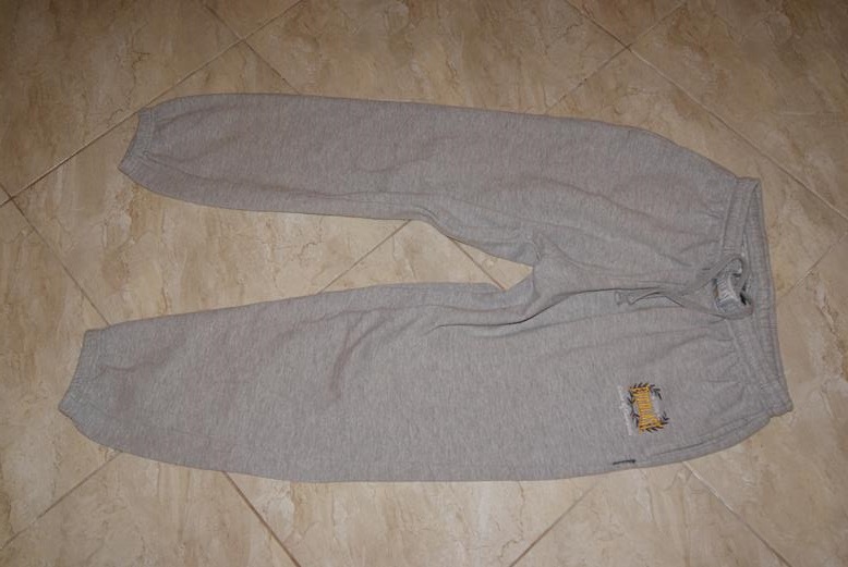 spodnie dresowe bawełniane męskie EVERLAST - L