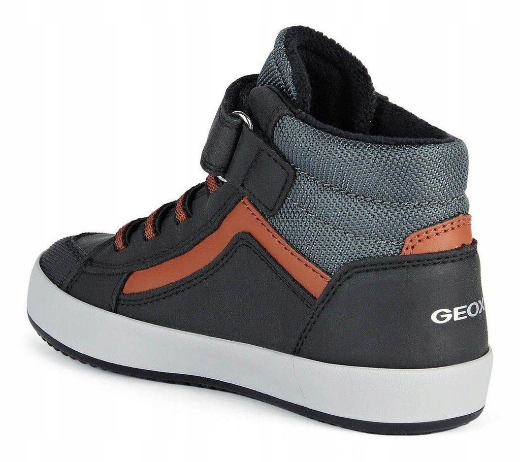 GEOX CHŁOPIĘCE BUTY ZA KOSTKĘ RZEP EKOSKÓRA 33