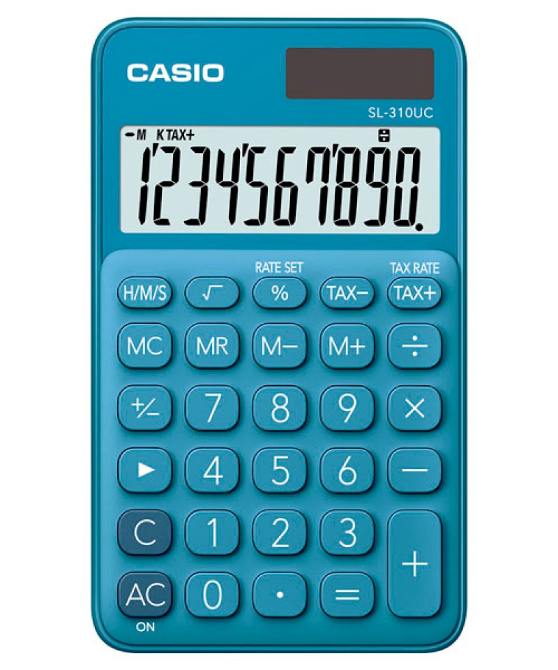 Kalkulator kieszonkowy SL-310UC-BU-B 10-cyfrowy