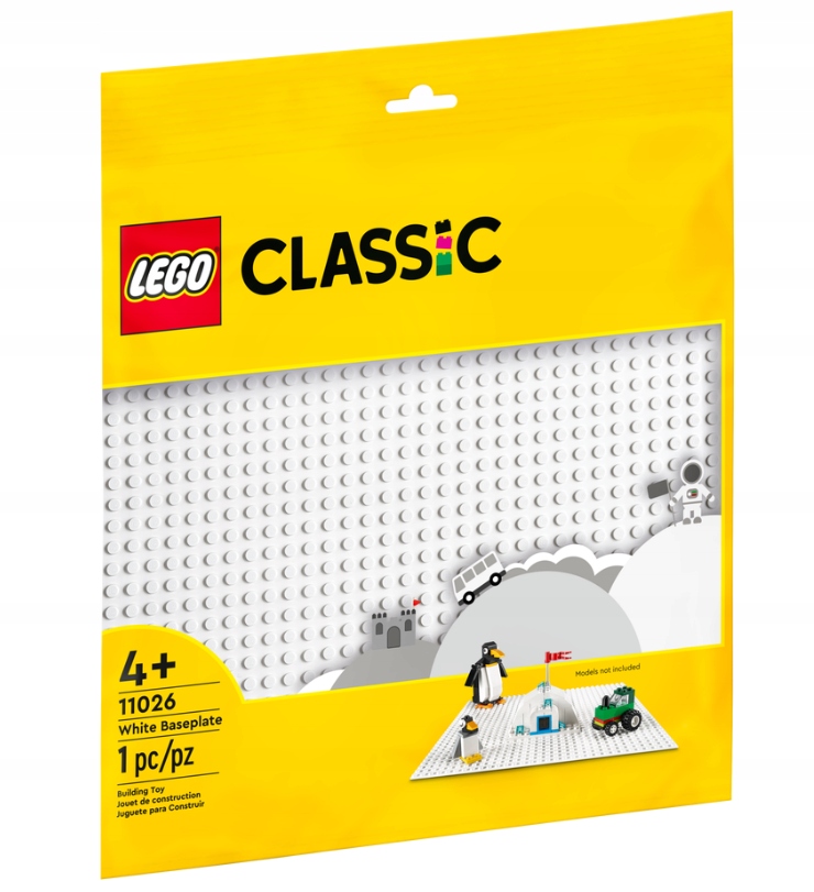 LEGO 11026 Classic Biała płytka konstrukcyjna