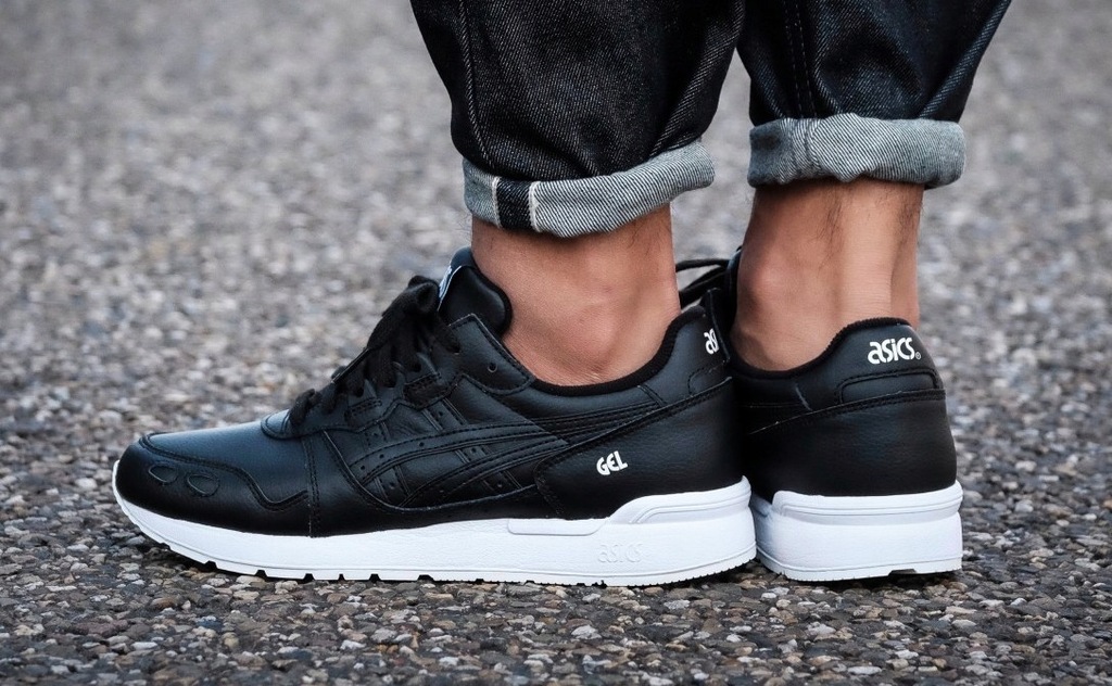 Buty ASICS Gel Lyte Black Leather 42 (HL7W3) III