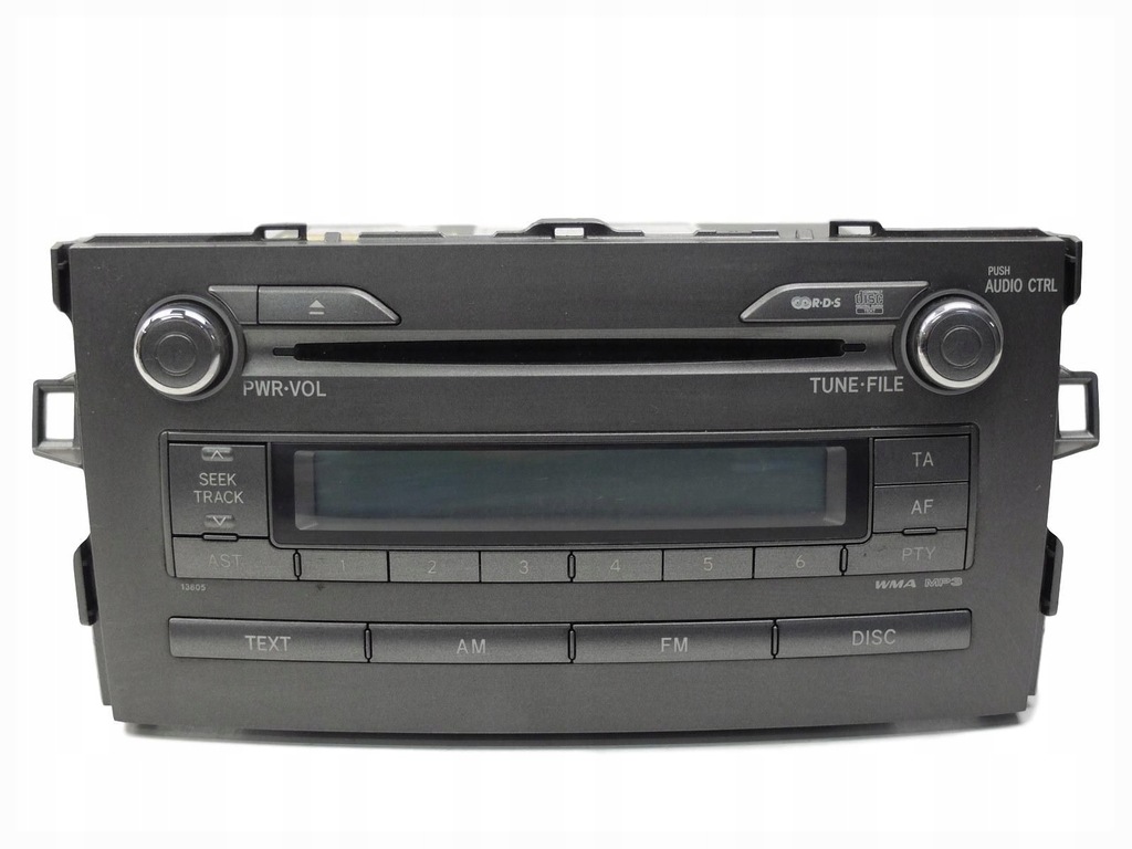 Radio Cd Mp3 Toyota Auris 861201A240 13805 7628807313 oficjalne