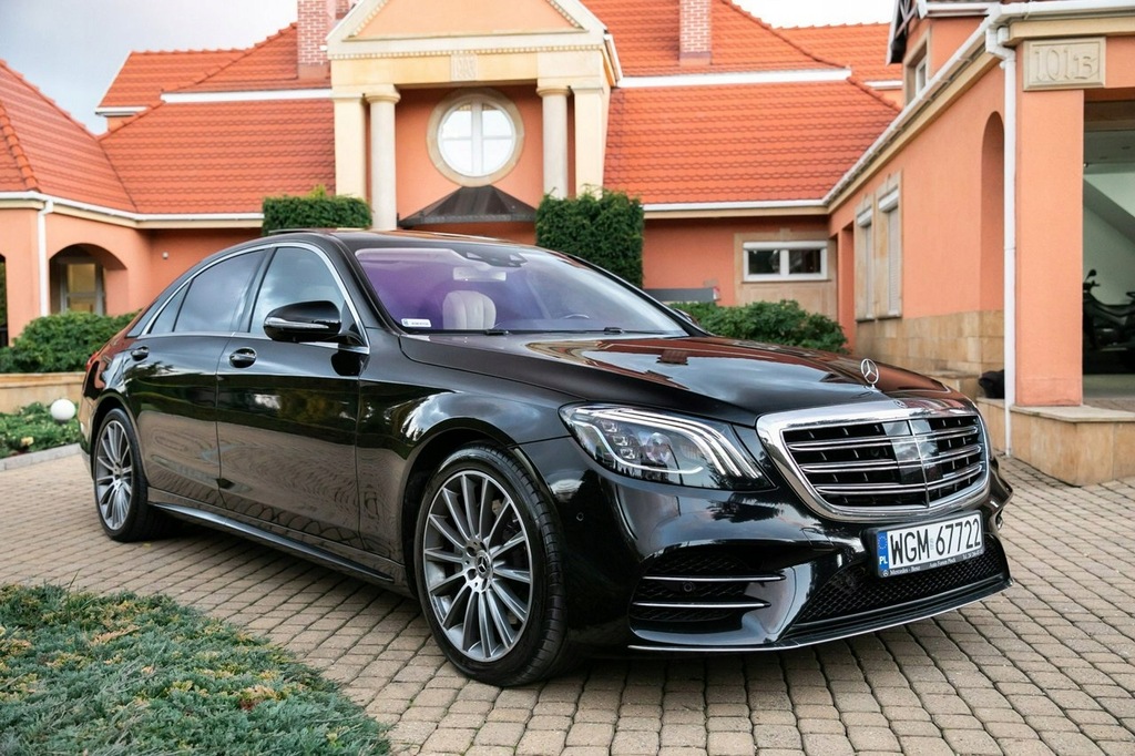 Mercedes S560 4Matic Long. Salon PL. Gwarancja.