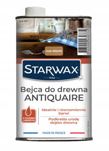 Starwax Bejca 0,5 l średni dąb