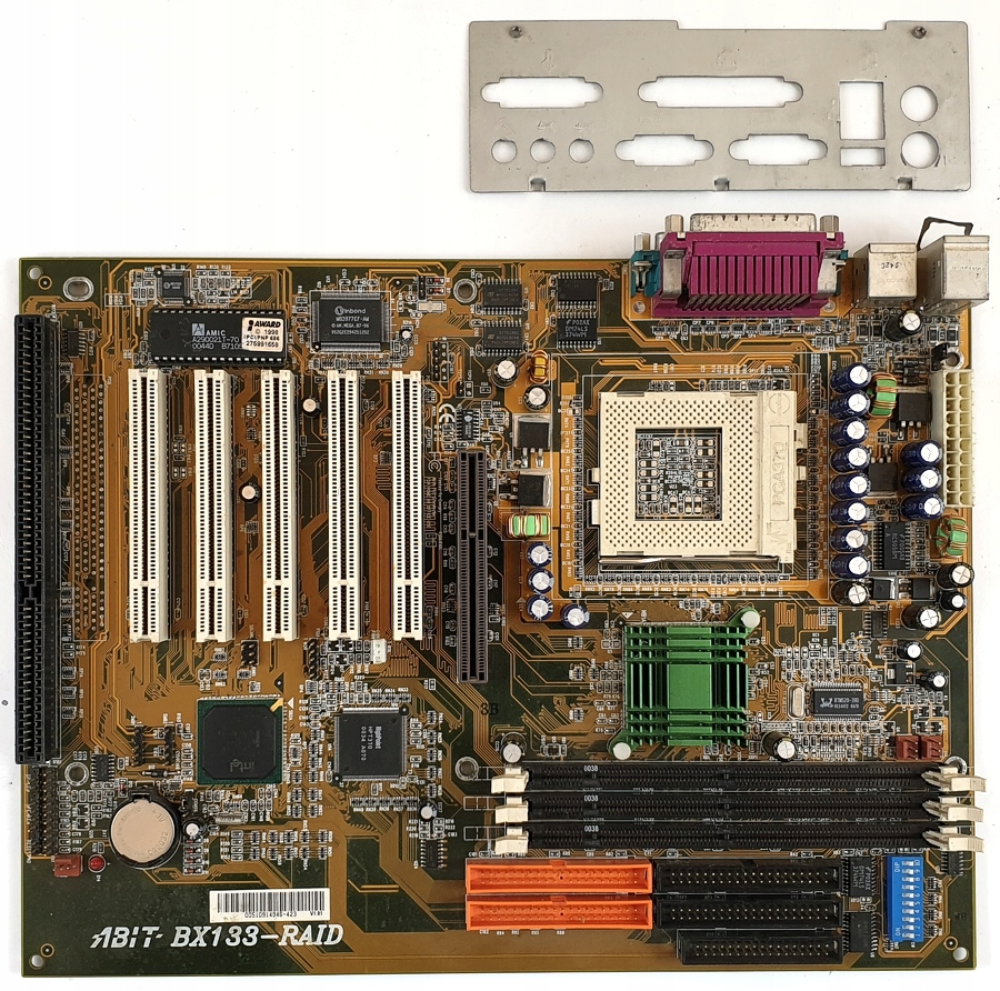 Płyta ABIT BX133-RAID ATA100 najlepszy BX pod s370