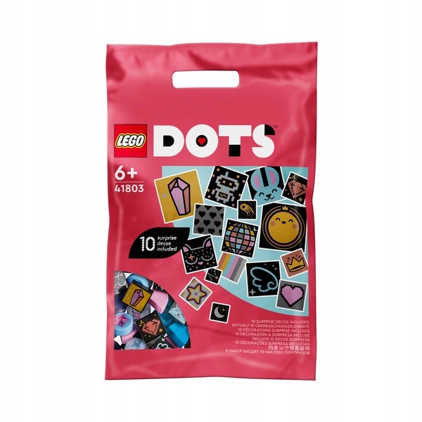 LEGO DOTS Dodatki DOTS - seria 8, błyskotki 41803