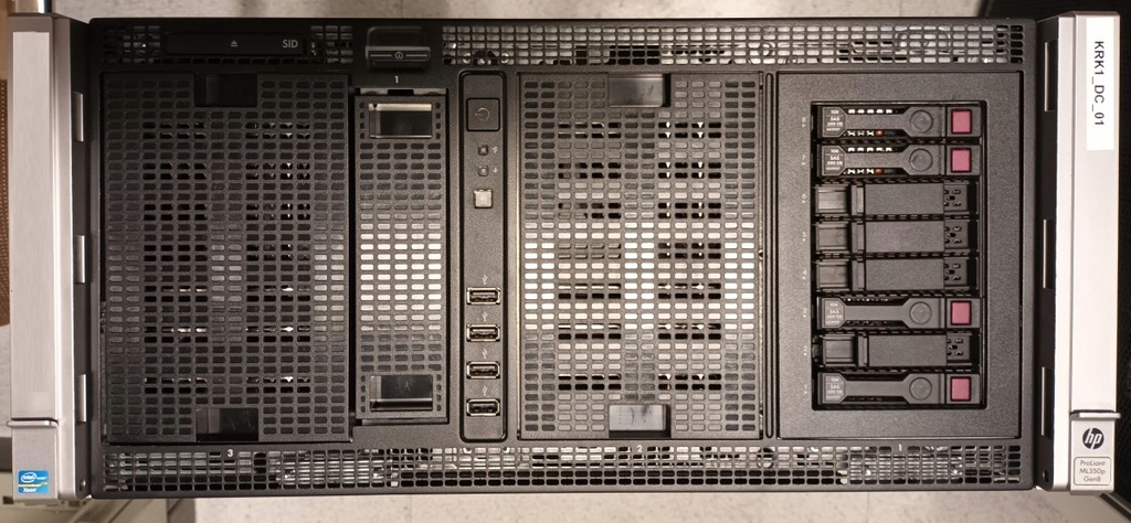 Serwer HP ProLiant ML350p Gen8 Rack / ILO Advanced
