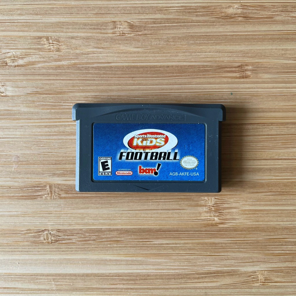 Football Game Boy Advance Oryginalna