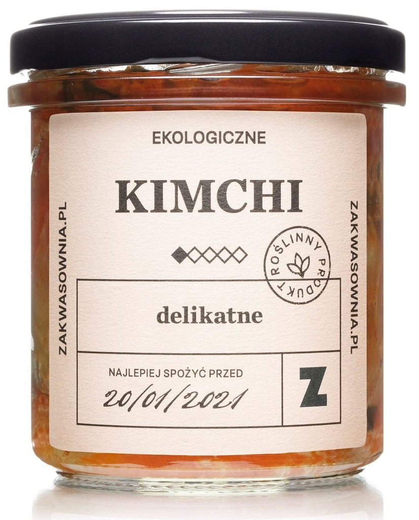Kimchi delikatne bio 300 g zakwasownia