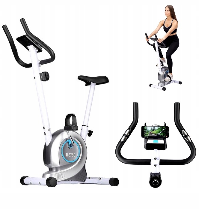 Rowerek Treningowy Magnetyczny Rower Stacjonarny Kompaktowy SOLIDNY