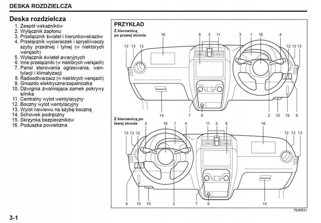 Suzuki SX4 20092014 + Radio CD Instrukcja Obsługi