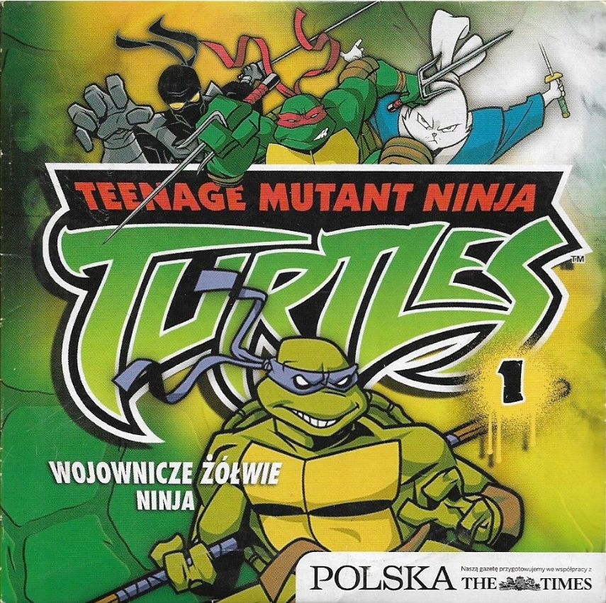 Wojownicze żółwie Ninja 1 VCD