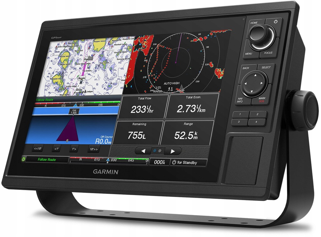 Mikado - GARMIN PLOTER GPS MAP 1222 XSV Z MODUŁEM ECHOSONDY