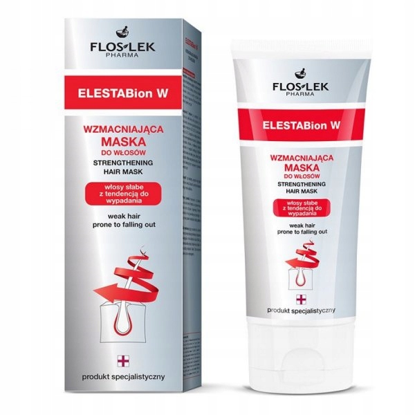 FLOS-LEK Wzmacniająca Maska do włosów 200 ml. 5553