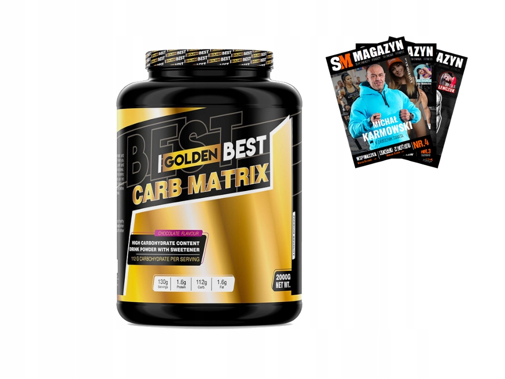 GOLDEN BEST Carb Matrix 2000 g Węglowodany Carbo