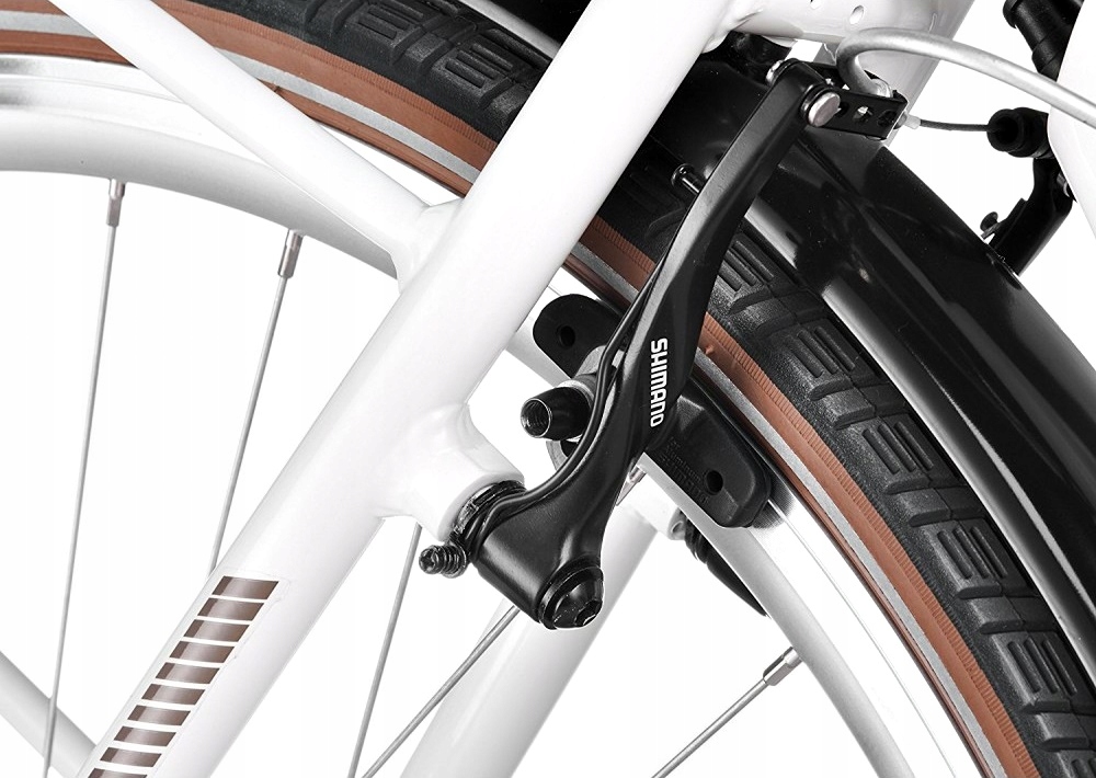 Rower Elektryczny Miejski Damski Fischer Biały ER 7582271310