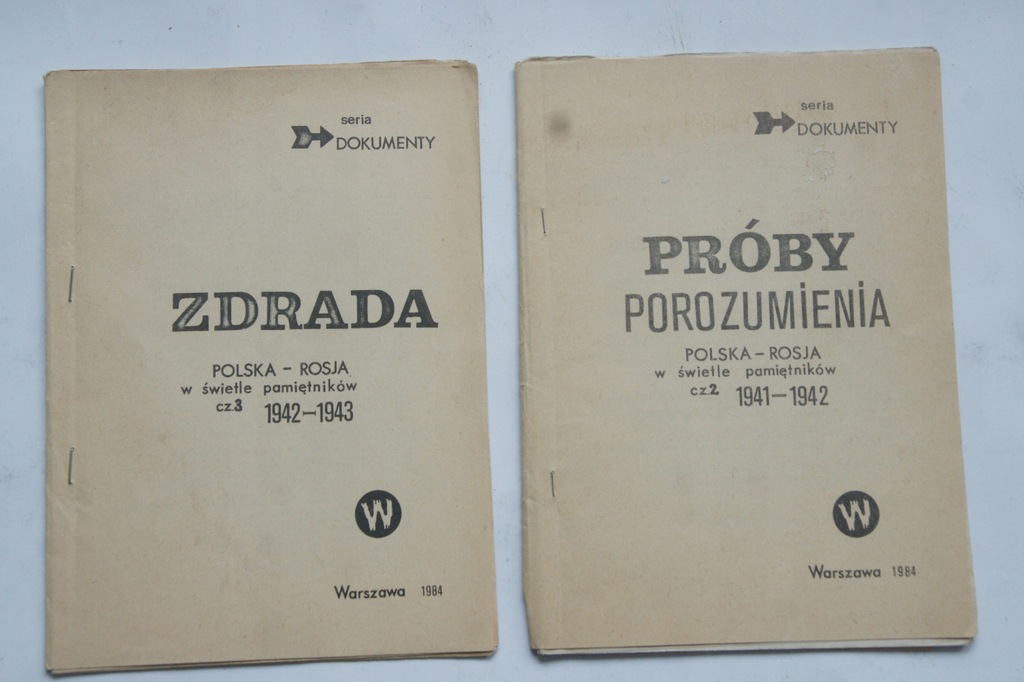 ZDRADA / PRÓBY POROZUMIENIA / 1941- 1943 /