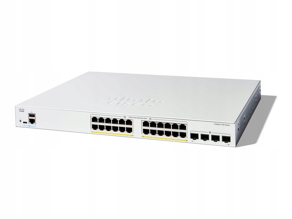 CISCO Catalyst 1200 24-port GE Full PoE 4x1G SFP