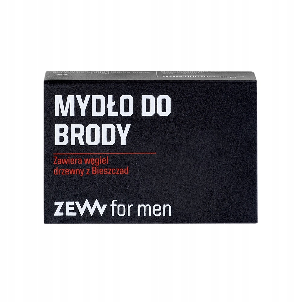 Zew For Men Mydło do brody z węglem drzewnym P1