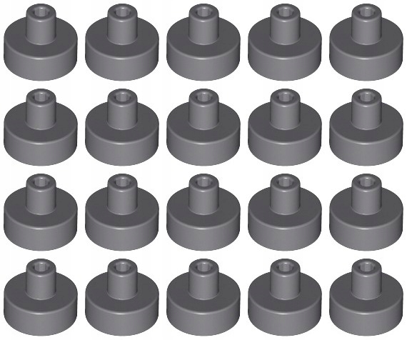 Lego 20482 Tile 1X1 Szary C Dbg (5G) 20 Szt