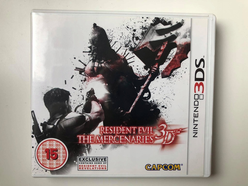 Resident Evil The Mercenaries 3D 3DS Nintendo