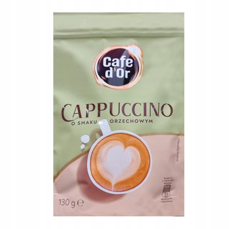 Kawa cappuccino Cafe d'Or orzechowe 130g