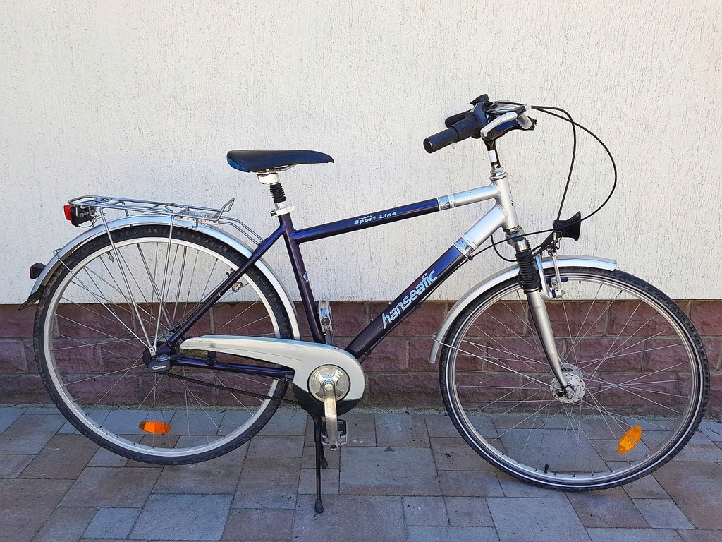Męski HANSEATIC 28" 7 biegowy z NIEMIEC