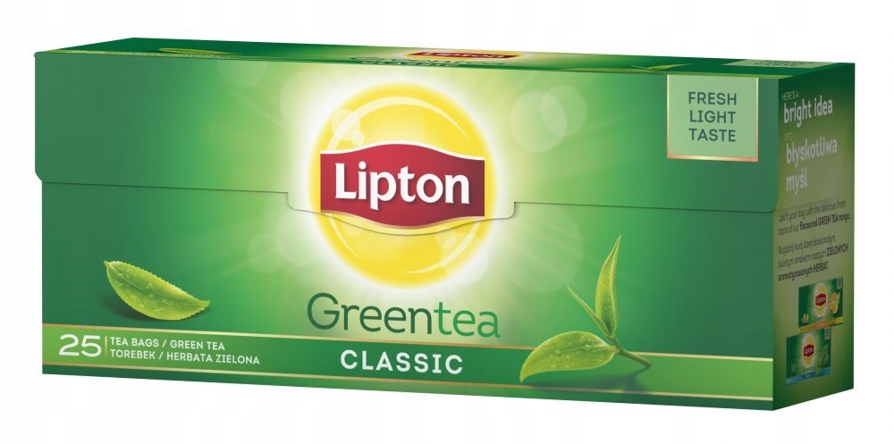 Herbata LIPTON GREEN CLASSIC 25 torebek