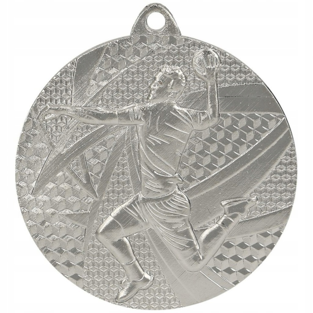 Medal Srebrny- Piłka Ręczna - Medal Stalowy