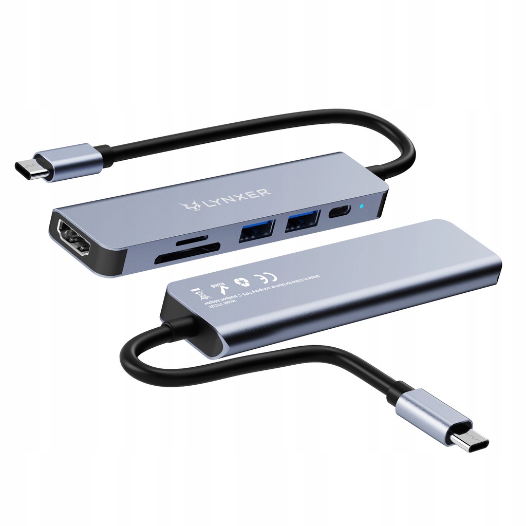 Купить АДАПТЕР-концентратор USB-C 6 в 1 HDMI 4K / USB 3.0 / СЧИТЫВАТЕЛЬ: отзывы, фото, характеристики в интерне-магазине Aredi.ru