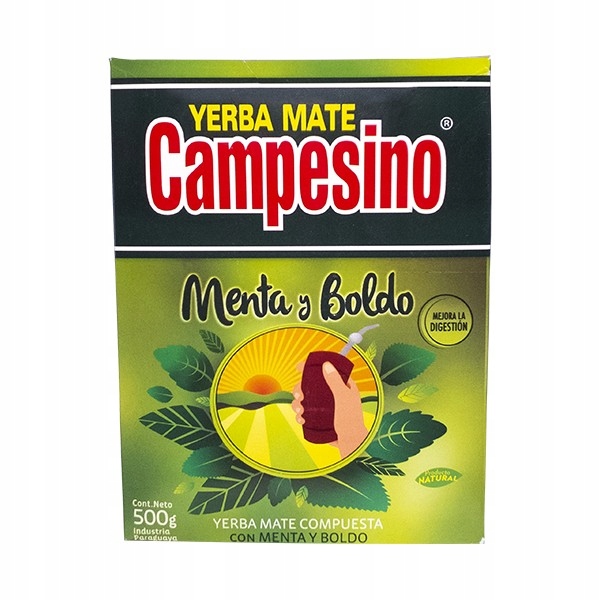 Yerba Mate Campesino Menta Boldo 0,5Kg