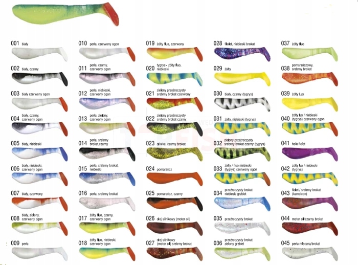 Konger Kopyto Killer Shadow 9cm - Kolor 14 - 5szt